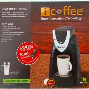 "NEW" Coffee Maker | Remington Express  Single Serve Brewing System | Black